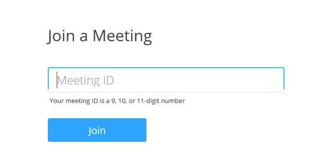 join zoom meeting with id