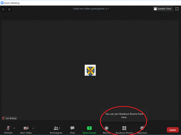 zoom join breakout room
